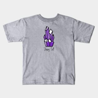 SleepyCult Amethyst Crystal Kids T-Shirt